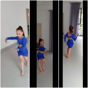 dziewczynka w tancu